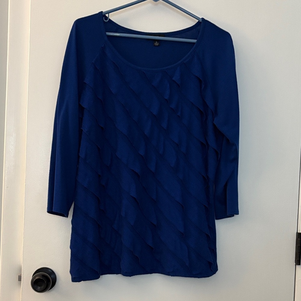 AGB Royal Blue Long Sleeve Top